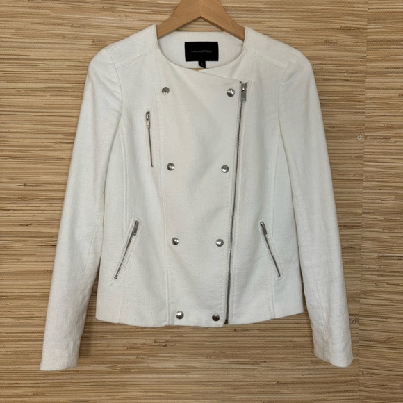 Banana Republic Asymmetrical Zipper Moto Jacket - Picture 14 of 17